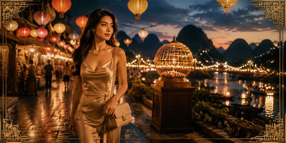 Người chơi tham gia xổ số và game mới tại chợ đêm Ninh Bình